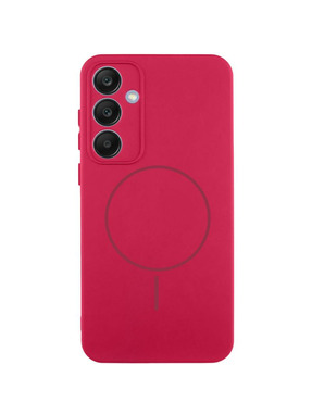Чохол Lakshmi Silicone Cover Full Camera (AA) with Magnetic Fit для Samsung Galaxy S711 S23 FE Rose Red (6978231045)