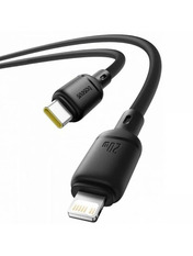 Кабель синхронізації Baseus Foamed Silicone Type-C to Lightning Black 2 Ні 20W 2m Black (E0426A04)