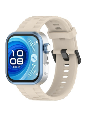 BeCover Ribbed Tape Huawei Watch Fit 3 Beige (714111)