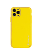 Чохол Xshield Leather для Apple iPhone 11 Pro Yellow