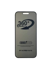 Захисне скло Privacy Anti-static 360° для iPhone 15/16 антишпигун