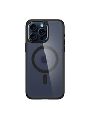 Чохол Spigen Ultra Hybrid with Magsafe для Apple iPhone 15 Pro Max Black Black (6985127304)