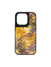 Чохол Harder Snake Pattern для Apple iPhone 15 Pro Yellow