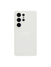 Чохол Silicone Case Full Aquarelle для Samsung S25 Ultra White
