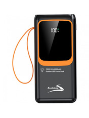 Павербанк Aspiring Light 40 2xUSB-C + 4xUSB-A 22,5W 40000mAh Black