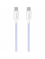 Кабель синхронізації Gelius iCable GP-UCN010 Type-C to Type-C Purple 60W 1,2m Purple (99413)