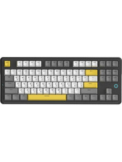 Клавіатура Ajazz AK870 V2 Flying Fish Switch (AK870-V2-FF-BGY) Grey/Yellow/Black