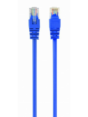Мережевий патч-корд Gembird Cat.5e UTP 5m Blue (PP12-5M/B)