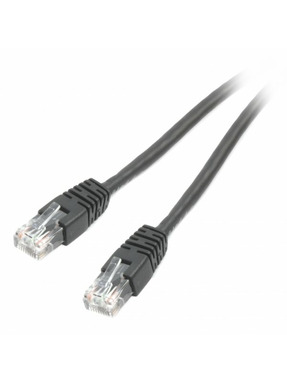 Мережевий патч-корд Cablexpert Cat.6 UTP 1m Black (PP6U-1M/BK)