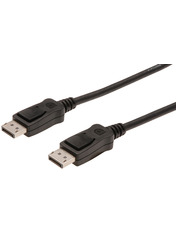 Кабель передачі відео Digitus Assmann AK-340100 DisplayPort (M) to DisplayPort (M) 5m Black (AK-340100-050-S)