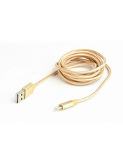 Кабель синхронізації Cablexpert CCB-mUSB2B-AMLM USB to Lightning Golden 1.8m Golden (CCB-mUSB2B-AMLM-6-G)