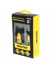 Кабель передачі відео Maxxter HDMI to DVI 1,8m Black (CCBP-HDMI-DVI-1.8)