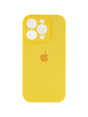 Чохол Silicone Case Full Camera (MC) для Apple iPhone 13 Pro Max Yellow