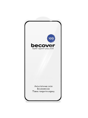 Захисне скло BeCover 10D для Infinix Smart 20 4G глянсове (716098) Black
