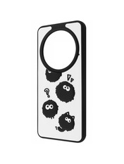 Чохол UAG Copy Doodle Case для Xiaomi Redmi 14C 4G/Redmi A4/Poco C75 Black Fluffy Black Fluffy (6938724105)