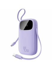 Павербанк Baseus EnerFill FC31 1xUSB-C + 1xUSB-A Nebula Purple 45W 20000mAh Nebula Purple (E0028D02)