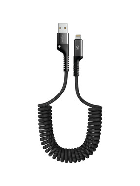 Кабель синхронізації ArmorStandart AR17 Spiral USB to Lightning 1m Black (ARM75391)
