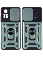 Чохол Camshield Serge Ring Magnet для Xiaomi Poco X4 Pro 5G Green