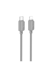 Кабель синхронізації Hoco X113 Type-C to Lightning Grey 27W 1m Grey