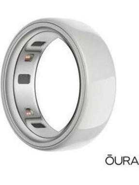 Смарт-кільце Oura Ring 4 Size 12 Ceramic Cloud (JZ90-57460-12)