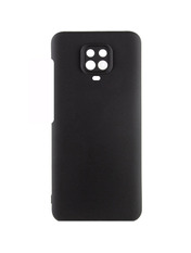 Чохол Silicone Silicone Case Full Camera (HC) для Xiaomi Redmi Note 9S/Note 9 Pro/Note 9 Pro Max Black
