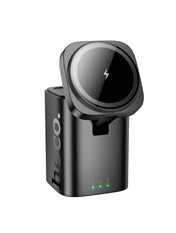 Мережевий зарядний пристрій Hoco CQ20 3-in-1 (1 USB-C) 15W + кабель Lightning Black