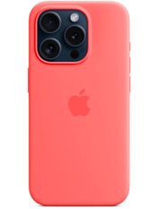 Чохол Apple Silicone Case with MagSafe для Apple iPhone 15 Pro Guava Guava (MT1G3ZM/A)
