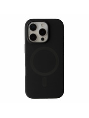 Чохол Silicone Case with MagSafe для Apple iPhone 16 Pro Black