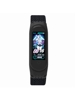 ArmorStandart Braided Solo Loop Mi Band 4/5/6/7 Black (ARM58769)