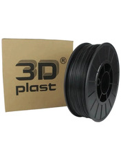 Філамент 3Dplast PLA 1,75mm 0.85 Black 0,85kg Black (3DPLA17508BLK/3DPLA1.75-0.8-BL)