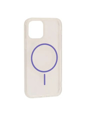 Чохол CLEAR MAGNETIC (Color Slim MagSafe) BOX для Apple iPhone 16 Pro Max Flaming Purple Flaming Purple (6937182045)