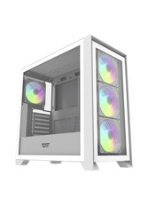 Корпус DarkFlash DRX90 GLASS Без БЖ Midi-Tower Midi-Tower White
