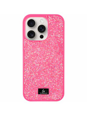 Чохол Bling World Rock Diamond для Apple iPhone 16 Pro Max Rose