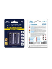 Батарейка Esperanza AAA Alkaline 4 4шт (EZB102)