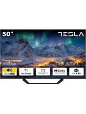 Телевізор Tesla E655 Black Так 3840x2160 50 50" Smart TV Black (50E655BUS)
