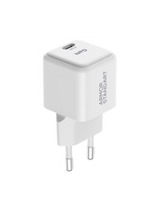 Мережевий зарядний пристрій ArmorStandart AR373 GaN 20 1 USB-C Відсутній White (1 USB-C) 20W White (ARM77569)