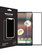 Захисне скло BeCover для Google Pixel 6a BOX Глянсова глянсове (708757) Black