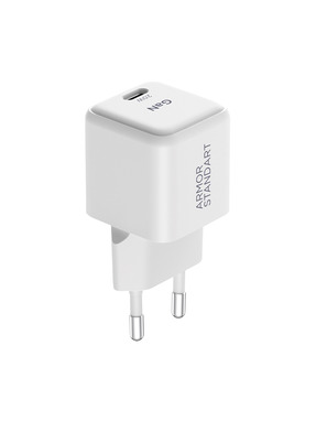 Мережевий зарядний пристрій ArmorStandart AR373 GaN (1 USB-C) 20W White (ARM77569)
