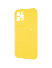 Чохол Pocket Case для Apple iPhone 12 Pro Yellow