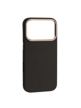 Чохол CARBON Style MagSafe для Apple iPhone 17 Pro Black (6985130472)