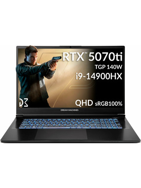 Ноутбук Dream Machines RX5070Ti-17 (RX5070Ti-17UA21) Black