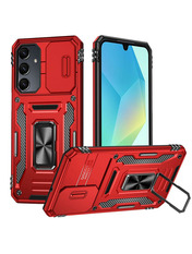 Чохол Camshield Army Ring для Samsung Galaxy A376 A37 Red Red (6973148502)