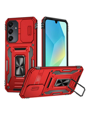 Чохол Camshield Army Ring для Samsung Galaxy A376 A37 Red (6973148502)