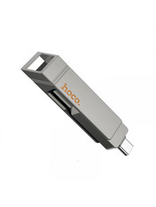 USB накопичувач Hoco UD14 Clever 128GB Grey (6942007611541)