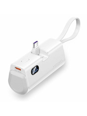 Павербанк Vention FHQW0 2xUSB-C 22,5W 4800mAh White (FHQW0)