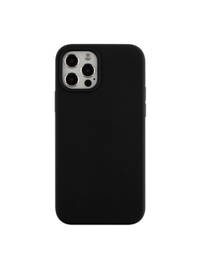 Чохол Soft Silicone Case Full Size для Apple iPhone 12 Pro Black (6984172053)