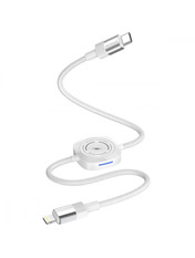 Кабель синхронізації Proove Multi Charging Type-C to Lightning 27W 1m White (CCMT27004101)