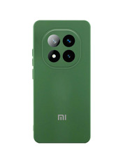 Чохол Silicone Case Lakshmi Full Camera для Xiaomi Redmi Note 14 Pro 4G/5G Dark Green
