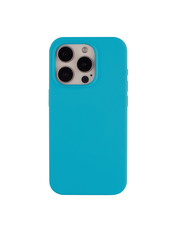 Чохол Soft Silicone Case Full Size для Apple iPhone 15 Pro Max Blue Blue (6941852073)