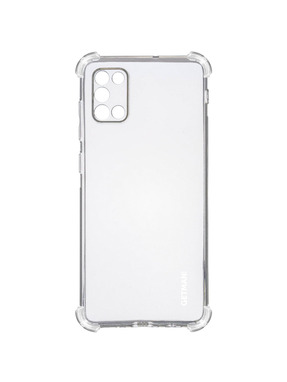 Чохол GETMAN Ease logo посилені кути для Samsung Galaxy A315 A31 Transparent
